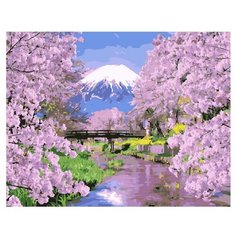 ВанГогВоМне Картина по номерам "Фудзияма", 40х50 (ZX 20195)