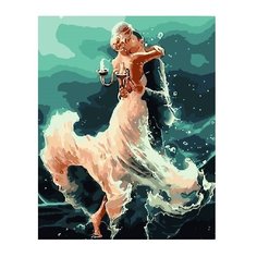 ВанГогВоМне Картина по номерам "Танец волн", 40х50 см (ZX 21715)