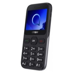 Телефон Alcatel 2019G серебристый