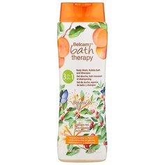 Средство для душа 3 в 1 Bath Therapy Botanicals Honeysuckle & peach, 500 мл