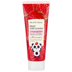 Milatte Пенка для умывания клубника Fashiony Fruit Foam Cleanser Strawberry, 150 мл