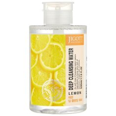 Jigott вода очищающая с экстрактом лимона Deep Cleansing Water Lemon, 530 мл