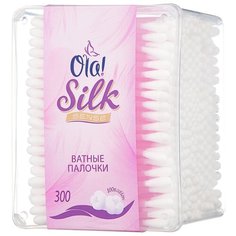 Ватные палочки Ola! Silk Sense 300 шт. контейнер