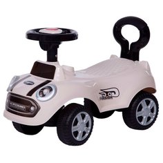 Каталка-толокар Baby Care Speedrunner (616B) со звуковыми эффектами белый