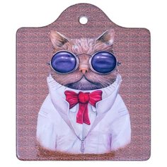 Подставка под горячее GiftnHome (керамика, пробка) 16 х19 см