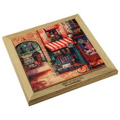 Подставка под горячее GiftnHome (бук/дуб) 20x20 см