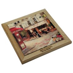 Подставка под горячее GiftnHome (бук/дуб) 20x20 см