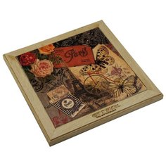 Подставка под горячее GiftnHome (бук/дуб) 20x20 см