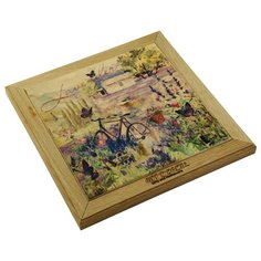 Подставка под горячее GiftnHome (бук/дуб) 20x20 см