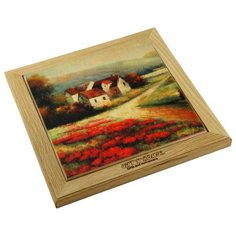 Подставка под горячее GiftnHome (бук/дуб) 20x20 см