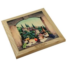 Подставка под горячее GiftnHome (бук/дуб) 20x20 см