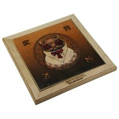 Подставка под горячее GiftnHome (бук/дуб) 20x20 см