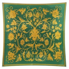 GiftnHome Блюдце Золотой Сад 12 см бирюза