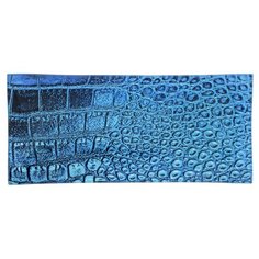 GiftnHome Тарелка Крокодиловая кожа 26.7х12.2 см голубой