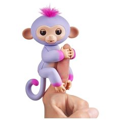 Интерактивная игрушка робот WowWee Fingerlings Ручная обезьянка Двухцветная Сидни