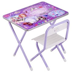 Комплект ДЭМИ стол + стул Disney Прекрасная София 60x45 см фиолетовый