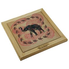 Подставка под горячее GiftnHome (бук/дуб) 20x20 см
