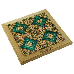 Подставка под горячее GiftnHome (бук/дуб) 20x20 см