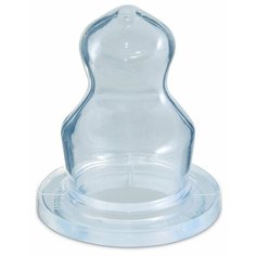 Соска Canpol Babies Силиконовая ортодонтическая №2 (сред. поток) 6м+ 1шт.