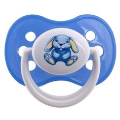 Пустышка силиконовая анатомическая Canpol Babies Milky 0-6 м (1 шт) синий