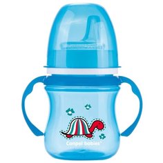 Поильник-непроливайка Canpol Babies 35/207, 120 мл синий/черепаха
