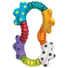 Прорезыватель Playgro Click and Twist Rattle красный/оранжевый/зеленый/бирюзовый