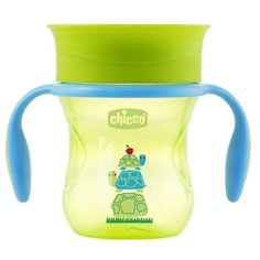 Поильник Chicco Perfect Cup, 266 мл зеленая черепаха