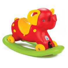 Каталка-качалка pilsan Rocking Elephant (07523) красный