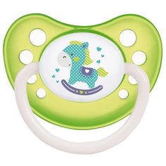 Пустышка силиконовая анатомическая Canpol Babies Toys 0-6 м (1 шт) зеленый