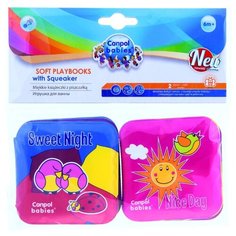 Набор для ванной Canpol Babies Day&Night (74/014) розовый/синий/красный