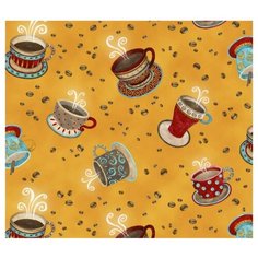 Ткань PePPY 4703 для пэчворка фасовка 50 x 55 см 135±5 г/кв.м чашки 279