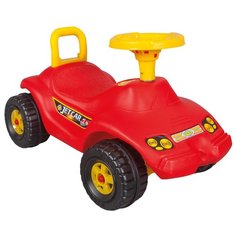 Каталка-толокар pilsan Jet Car (06806) со звуковыми эффектами красный