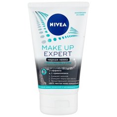 Nivea пенка чёрная для умывания 3в1 для жирной кожи, 100 мл