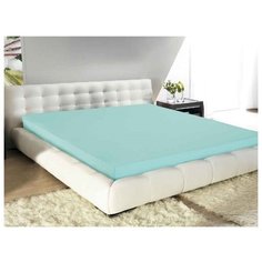 Простыня Guten Morgen трикотажная на резинке 90 х 200 см мята