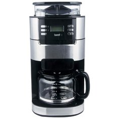 Кофеварка рожковая Gemlux GL-CM-77 серебристый/черный