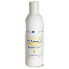 Christina тоник балансирующий FluorOxygen+C Balancing toner 2 300 мл