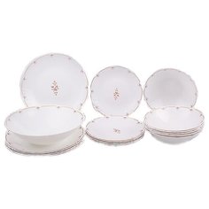 Столовый сервиз Millimi Наяда 818-101 19 предметов белый