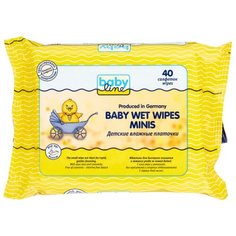 Влажные салфетки BabyLine Baby Wet Wipes Minis 40 шт.