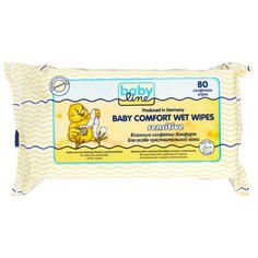 Влажные салфетки BabyLine Baby comfort Sensitive 80 шт.