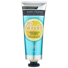 John Frieda Go Blonder Lemon Miracle Укрепляющая маска для ослабленных волос, 100 мл