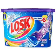 Капсулы Losk Duo-Caps Color, контейнер, 18 шт