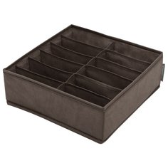 Всё на местах Органайзер Прага, 12 ячеек, 32х32х11 см коричневый