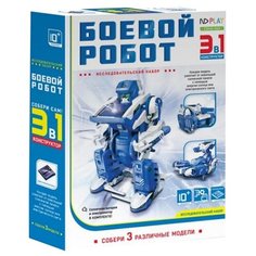 Электромеханический конструктор ND Play На солнечной энергии 265614 Боевой робот 3 в 1