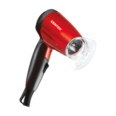 Фен CENTEK CT-2230 черный/красный