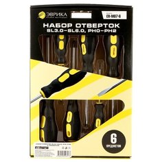 Набор отверток Эврика (6 предм.) ER-M07-6