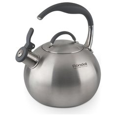 Rondell Чайник со свистком RDS-495 3 л стальной