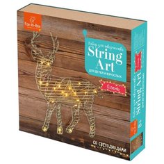 Fox-in-Box Набор для творчества Стринг Арт для детей Олень (FB606307)