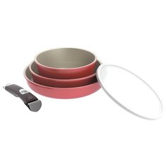 Набор посуды Frybest SPLENDID SS-005 5 пр. розовый