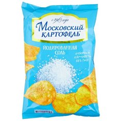 Чипсы Московский КАРТОФЕЛЬ картофельные Йодированная соль, 130 г