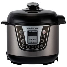 Скороварка/мультиварка Polaris PPC 1203AD черный/серебристый